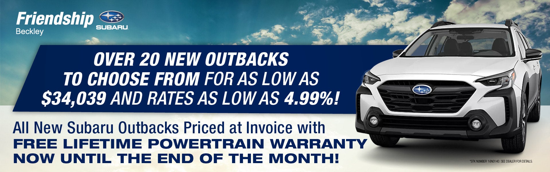 Browse Our Outback Inventory Today!